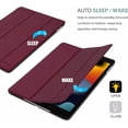 thumbnail image 4 of Case for iPad Pro 13 Inch Case 2024 (M4/7th Gen), iPad M4 13 Case Smart Folio iPad Pro 13 Case, Slim Stand Translucent Hard Shell Back 13-inch 2024 iPad Pro Case, Auto Sleep/Wake - Purple, 4 of 4