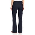 thumbnail image 2 of Dickies Womens Slim Fit Bootcut Stretch Twill Pants, 4 Short, Dark Navy, 2 of 2