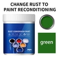thumbnail image 1 of Yhmxh Fournitures de Nettoyage Nettoyant Polyvalent Résistant aux Intempéries Peinture Convertisseur de Rouille pour Métal à Base d'Eau Peinture Anti-Rouille Réduite Peinture Métallique Sans Rouille Peinture de Conversion de Rouille Couleur Acier Carrelage Rénovations 300g, 1 of 1