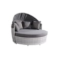 thumbnail image 3 of SOGNO Deluxe All-Weather Wicker Patio Daybed Set 62"W, 3 of 6