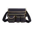 thumbnail image 1 of yeacher Sac de Taille d'Électricien Ajustable, Pochette d'Outil Multifonction Pochette d'Outil d'Électricien pour Électricien Technicien Mécanicien Automobile, 1 of 8