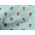 thumbnail image 4 of oneOone Cotton Poplin Fabric Floral Block Print Sewing Fabric BTY 42 Inch Wide, 4 of 4