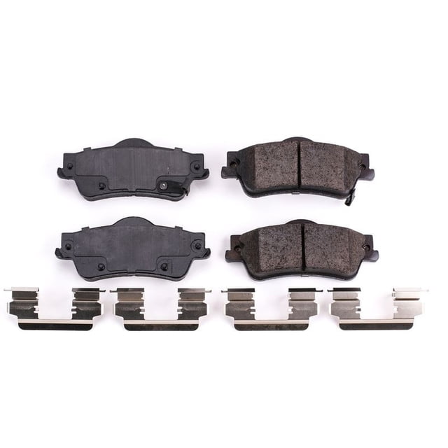 Power Stop Brake Pad 17-1352 Z17 Evolution; FMSI Number D1352; Ceramic Brake Pads; Set Of 4; With Premium Stainless Steel Hardware
