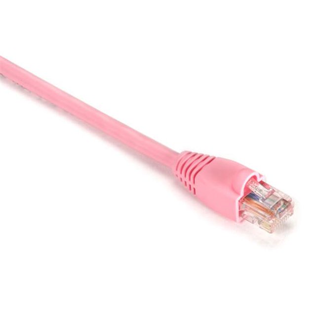GigaBase 350 CAT5e Patch Cable - Snagless Boots, Pink - 2 ft.