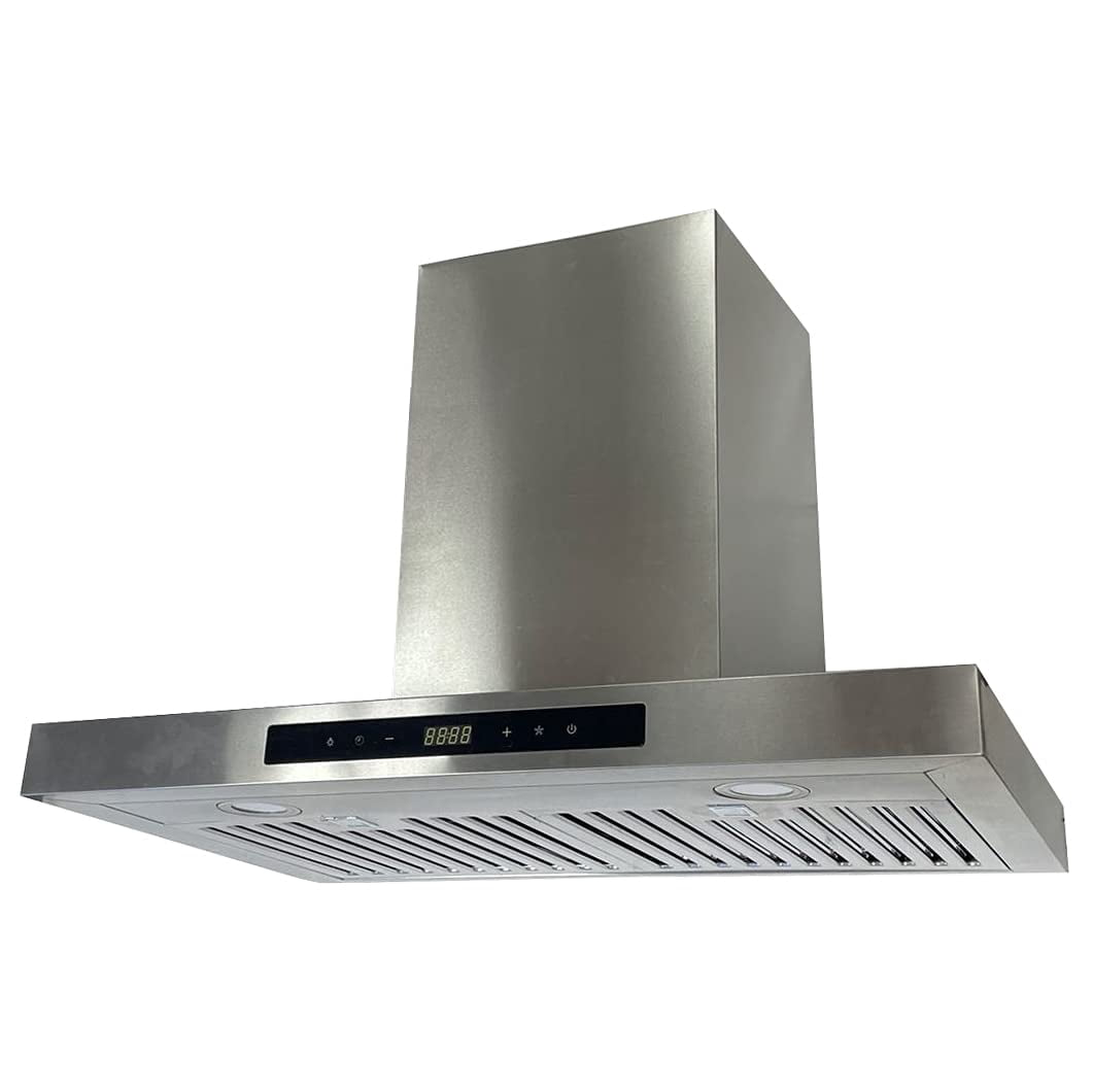Hotte murale NOVEL de 30 po en acier inoxydable - ventilation puissante de 900 CFM pour une cuisson efficace - contrôle tactile, éclairage LED et fonctionnement silencieux - parfait pour les cuisines modernes | PRO-NWZ01