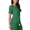 thumbnail image 4 of Adar Universal Women's Scrub Set - V-neck Scrub Top and Elastic Pull-On Scrub Pants, 4 of 8