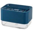 thumbnail image 3 of Wweixi 2PCSSponge Holder Soap Press Pump Box Home Kitchen 2 5 1 Dishwashing Sponge Soap Dispenser Case Container, 3 of 9