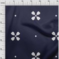thumbnail image 3 of oneOone Cotton Poplin Navy Blue Fabric Block Sewing Craft Projects Fabric Prints By Yard 56 Inch Wide, 3 of 5