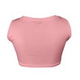 thumbnail image 3 of AherBiu Womens Crop Tank Tops Summer Sexy Workout Sleeveless Undershirt Square Neck Stretchy Mini Tank Solid Color, 3 of 4