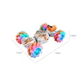 thumbnail image 4 of White Orange Deformable Stunt Rc Car 4Wd Spray Lights Music Abs Plastic 7.8 Inches Rechargeable Remote Control Vehicle For Kids Ages 6-12 Years Racing Toy D, 4 of 9