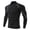 Black, variant on RKSTN Mens Compression Shirt Running Tight Training T-shirt Outdoor Sports Long-sleeved High-stretch Quick-drying Fitness Blouse