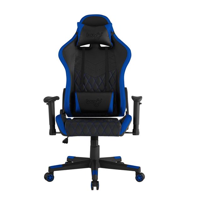 Posh Living Kimberlyn Faux Leather Game Chair Navy