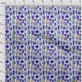 thumbnail image 4 of oneOone Viscose Jersey Medium Blue Fabric African Sewing Craft Projects Fabric Prints by Yard 60 Inch Wide, 4 of 4