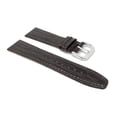 thumbnail image 3 of 10mm Slim, Semi-Glossy, Leather Watch Band Strap, 3 of 7