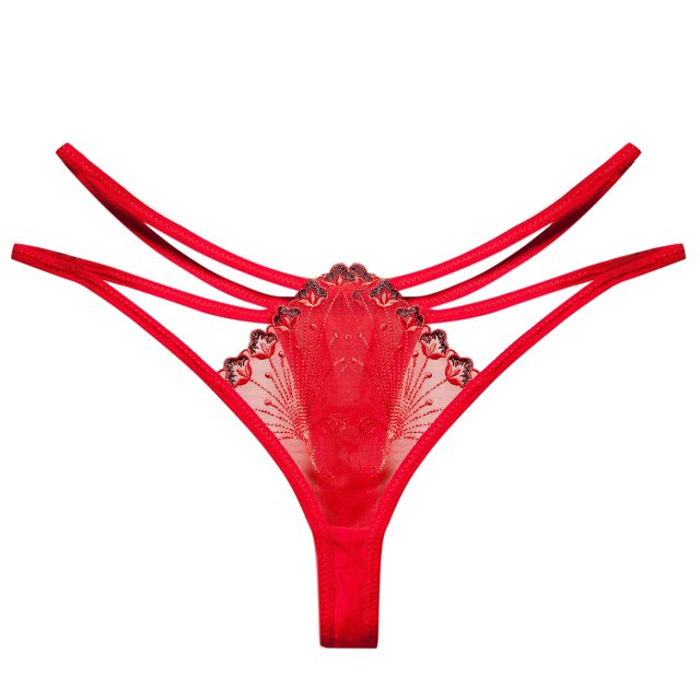 WTXUE Intimates / Culottes String pour Femmes en Dentelle, sous-Vêtements String pour Femmes / 1 Pce