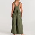 thumbnail image 4 of zanvin Pantalons pour Femmes, Liquidation Combinaison Sans Manches à Bretelles Décontractée Mode Été Unie, 4 of 5