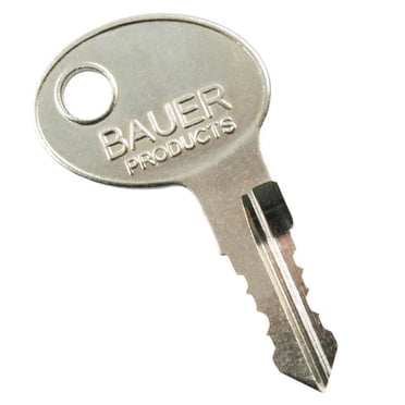 Clé AP 013-689969 Bauer; Clé de Remplacement pour Série Bauer RV900; Code de Clé 969
