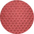 thumbnail image 1 of Ahgly Company Tapis d'Intérieur Lavables à la Machine, Carrés, Transitionnels, Rouges, 3 Pi Carrés, 1 of 7