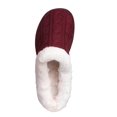 thumbnail image 3 of Roxoni Sabots Pantoufles pour Femmes en Tricot Torsadé Super Douillets et Confortables, 3 of 4