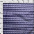 thumbnail image 2 of oneOone Viscose Jersey Fabric Dot & Waves Block Decor Fabric Printed BTY 60 Inch Wide, 2 of 5