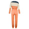 thumbnail image 4 of Kcodviy Femmes Manches Longues Couleur Costume de Douche Bloc Patchwork Col Ras du Cou T Costumes Formels pour Chemise Haut Blouse et Ensembles de Costumes pour Femmes Pantalons Longs Leggings Décontracté Petite Ensemble de Tenue de Costume, 4 of 5