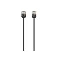 thumbnail image 2 of Monoprice Cat6 Ethernet Patch Cable - 1 Feet - Black | Stranded, 550MHz, UTP, Pure Bare Copper Wire, 36AWG  - Micro SlimRun Series, 2 of 2