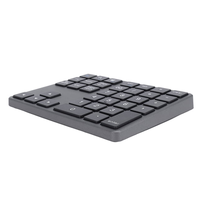35 Keys Number Pad for Laptop Numeric Keyboard, 2.4G BT5.0 BT3.0 Keypad with Receiver for OS X, Smartphone, Desktop, Tablet, OS X Pro Air