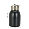 thumbnail image 3 of Dvkptbk Stainless Steel Mug Coffee Thermal Mug Multi Color Optional Spray Plastic 304 Stainless Steel Mug Portable Car Carrying Coffee Mug Student Walking Mug Kitchen & Dining, 3 of 6