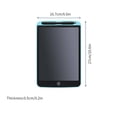 thumbnail image 3 of Graflsoa Tablette de Dessin LCD 10,5 Pouces pour Enfants - Écran Léger Unicolore, Fonction Effacement et Verrouillage, Pile Intégrée, Bleu (CR2025 Inclus), 3 of 6