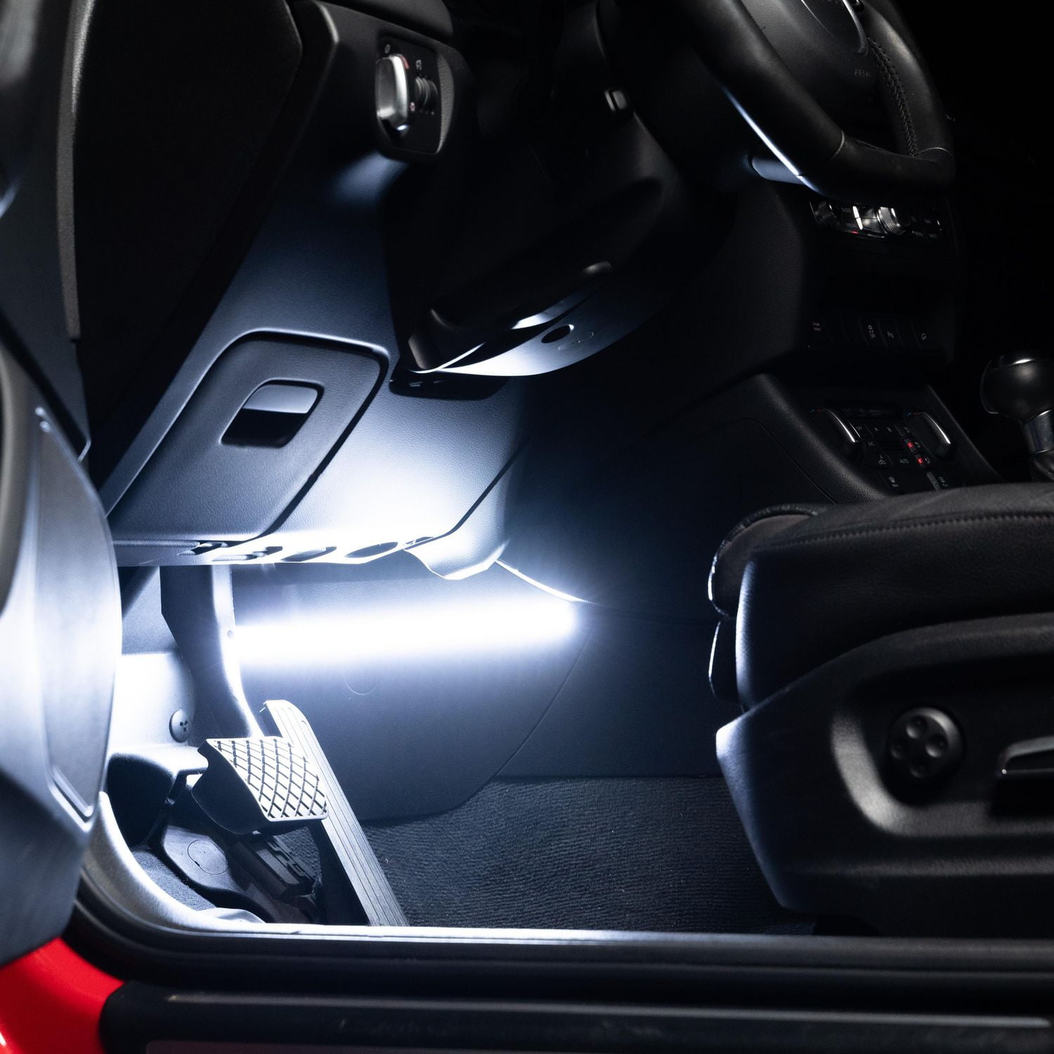 Trousse de base de bandes lumineuses à DEL Max d’Alpena pour l’intérieur et l’extérieur – Rouge