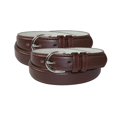 thumbnail image 1 of CTM® Ceinture Habillée en Cuir 1 1/8 Pouce (Lot de 2) (pour Femmes), 1 of 2