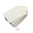 thumbnail image 2 of ziyahi 100pcs Label Kraft Paper Blank Hang Tags Christmas Wedding Party Favor Notes Solid Gift Card, 2 of 9