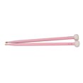 thumbnail image 1 of Drum Mallet Set, Good Hand Feel Even Percussion Drums Mallets Accessory Felt Head  For Performance Pink, 1 of 8