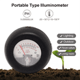 thumbnail image 2 of 2 in 1 Illuminometers & Thermometer METER LUX Pointer Type Luxmeter Luminance Temperature Test Illuminometers, 2 of 6