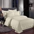 thumbnail image 1 of 400 Thread Count 4 Piece Quality Sheet Set 15 Inch Deep Pocket 100% Egyptian Cotton Stripe Pattern, 1 of 4