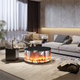 thumbnail image 5 of Cylindrical Electric Fireplace Freestanding Recessed Toroidal Heater, 5 of 5