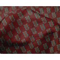 thumbnail image 4 of oneOone Silk Tabby Fabric Triangle Block Printed Craft Fabric BTY 42 Inch Wide, 4 of 4