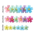 thumbnail image 3 of MTBLYS 18 Pcs Springtime Paper Fan Decorations Multicolor Flower Decor 3 Size Variations Classroom Holiday Party Decor Wedding Use, 3 of 6