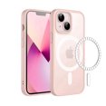 thumbnail image 1 of [PST] iPhone 15 Case, Hybrid Silicone Matte Back Cover with Magnetic (MagSafe Compatible), 1 of 5