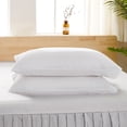 thumbnail image 1 of Pillow Cases Set of 2 Envelope Closure Pillow Covers Soft Brushed Microfiber Fabric Shrinkage and Fade Resistant 17.7*30 Inch Standard Size Machine Washable Bedding Accessories for Home Bedroom Decor, 1 of 6