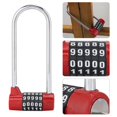 thumbnail image 1 of Cergrey Combination PAD-LOCK, Code Lock,Zinc Alloy U-shape Combination Digit Password Code Lock Extra Long Cabinet Door, 1 of 8