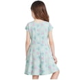 thumbnail image 2 of George Girls' Short-Sleeve Skater Dress, 2 of 6