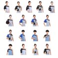 thumbnail image 2 of Épaulette en Tissu Portable de Rechange Professionnelle Taille Libre Réutilisable Lavable Adulte Enfants Attelle Élastique pour Articulations Soutien Type 11, 2 of 9