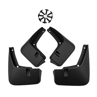 Redempat Garde-Boue de Voiture Noir avec Rabats Garde-Boue Fenêtre Spl-Cendres pour Accessoires Fen-der Palisade 2019-2023 Facile à Installer Sans Pédales Latérales