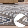 thumbnail image 2 of Ricco Stone Brown Indoor Outdoor Patio Area Rug, 7 ft. 6-inch x 9 ft. 6-inch, 2 of 8