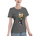 thumbnail image 2 of Women's Basic Short Sleeve T-Shirt Demon Slayer, 2 of 6