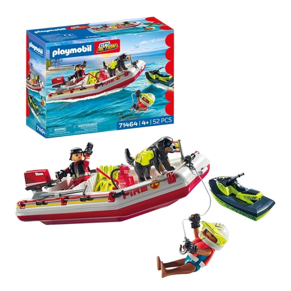 Playmobil Fireboat with Aqua Scooter