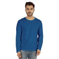 thumbnail image 1 of Inkmeso Men's Long Sleeve Cotton Basic Shirt Lightweight Solid T-Shirts, 1 of 7
