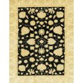 thumbnail image 1 of Ahgly Company Indoor Rectangle Abstract Mustard Yellow Oriental Area Rugs, 6' x 9', 1 of 6