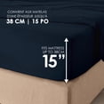 thumbnail image 4 of Hometrends 400 Thread Count 100% Cotton Sheet Set - Sateen, 4 of 6